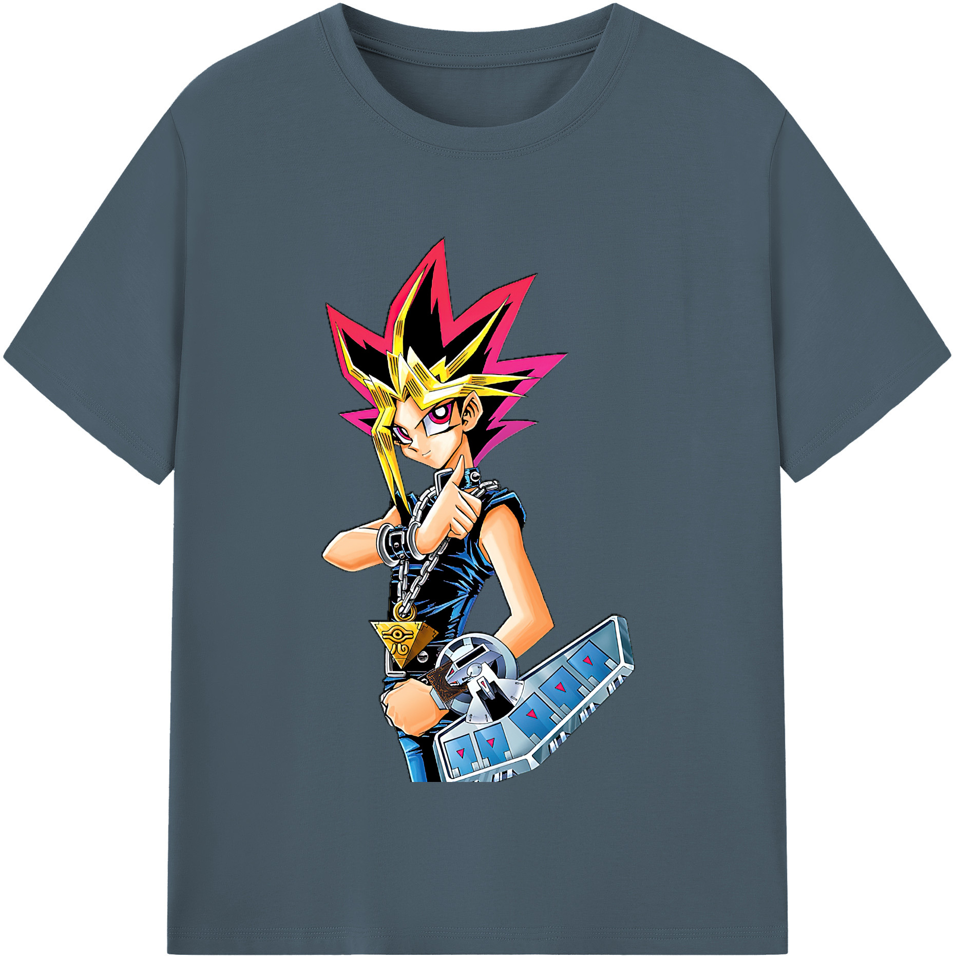（画像用） 遊☆戯☆王 Yu-Gi-Oh! 綿100％半袖Tシャツ（フロントプリント）
